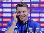 England's Jos Buttler during a press conference
