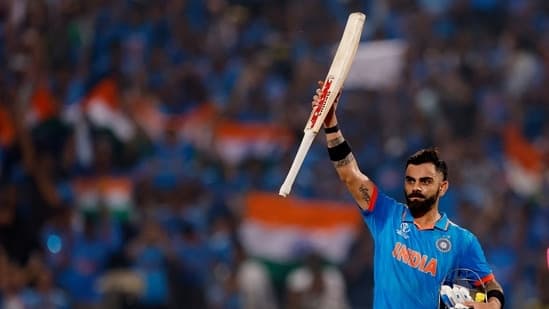 Virat Kohli scored his 48th ODI century and hit the winning runs for India with a six as the hosts recorded a dominant 7-wicket win over Bangladesh to make it four wins out of four matches in the 2023 World Cup.&nbsp;