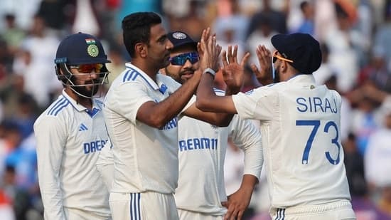 Ravichandran Ashwin starred for India with a five-wicket haul, while Kuldeep Yadav picked four as India are now in the driver's seat in the 4th Test