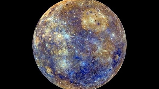 The image shows the planet Mercury, smallest planet in our solar system. (Instagram/@nasa)